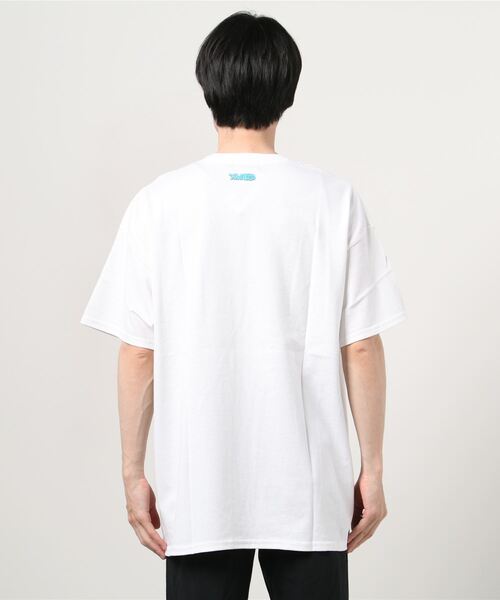 XLARGE（エクストララージ）の「S/S TEE BURN DOWN（Tシャツ/カットソー・メンズ・ブラック/ホワイト/ライトブルー・MEDIUM/X-LARGE/LARGE/SMALL）」の15枚目の写真
