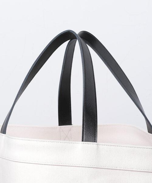 LUDLOW（ラドロー）の「＜LUDLOW（ラドロー）＞【別注】ハッピー トートバッグ L（トートバッグ・メンズ・ベージュ/ブラック・FREE）」の6枚目の写真