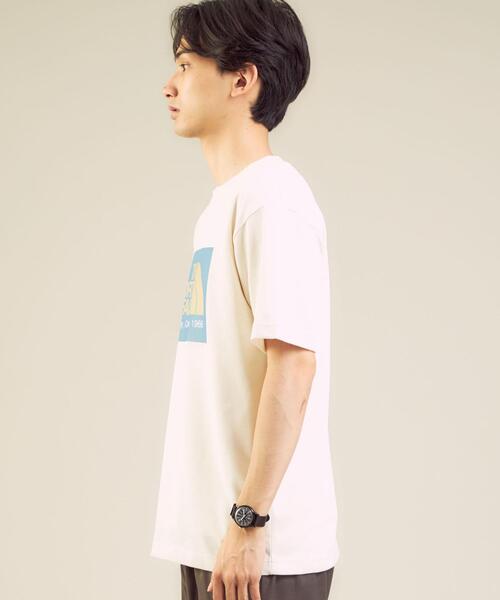 THE NORTH FACE（ザノースフェイス）の「OLT＜THE NORTH FACE（ザ ノースフェイス）＞ カリフォルニア ロゴ Tシャツ（Tシャツ/カットソー・メンズ・オフホワイト/ネイビー/オリーブ・MEDIUM/SMALL/LARGE/X-LARGE）」の11枚目の写真
