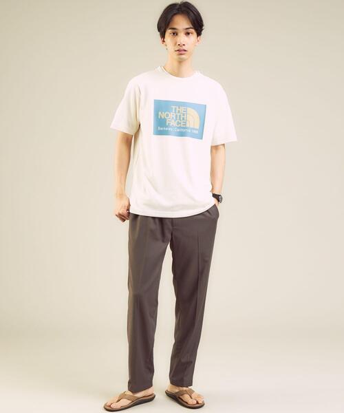 THE NORTH FACE（ザノースフェイス）の「OLT＜THE NORTH FACE（ザ ノースフェイス）＞ カリフォルニア ロゴ Tシャツ（Tシャツ/カットソー・メンズ・オフホワイト/ネイビー/オリーブ・MEDIUM/SMALL/LARGE/X-LARGE）」の7枚目の写真