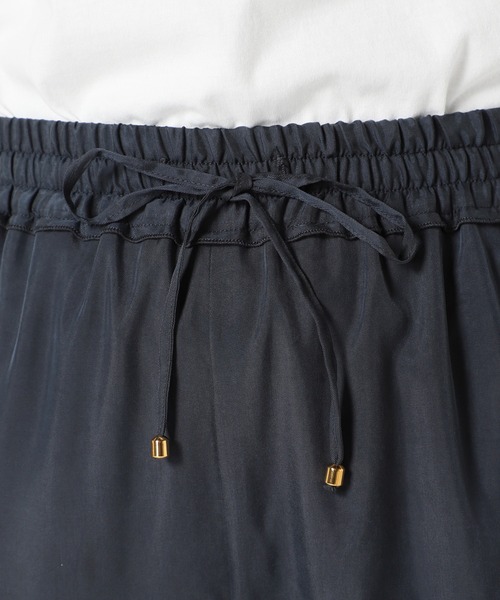 SLOBE IENA（スローブイエナ）の「ドロストイージーパンツ【ウエストゴム/手洗い可能】◆（その他パンツ・レディース・ブラック系その他/ネイビー・36/38）」の13枚目の写真