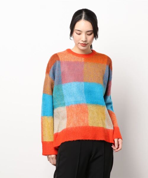Desigual(デシグアル)の「ヘビーゲージプルオーバー MELISSA(ニット/セーター・レディース・マルチ・S/M/L)」の11枚目の写真
