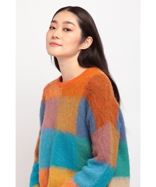 Desigual(デシグアル)の「ヘビーゲージプルオーバー MELISSA(ニット/セーター・レディース・マルチ・S/M/L)」の7枚目の写真