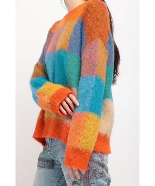 Desigual(デシグアル)の「ヘビーゲージプルオーバー MELISSA(ニット/セーター・レディース・マルチ・S/M/L)」の9枚目の写真