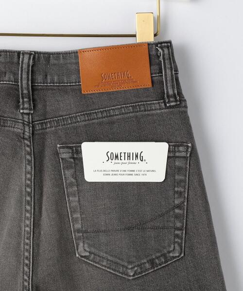 SOMETHING（サムシング）の「＜SOMETHING(サムシング)＞ LISA ワイド デニム パンツ ミディアムグレー（デニムパンツ・レディース・グレー・M/S/XS）」の6枚目の写真