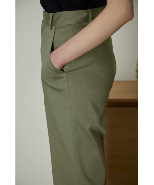 RIM.ARK(リムアーク)の「Both side slit PT(その他パンツ・レディース・ブラック/ライトグリーン・38/36)」の13枚目の写真