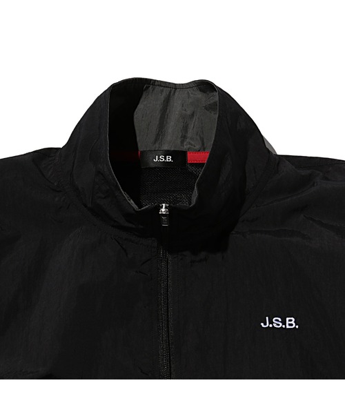 J.S.B.（ジェーエスビー）の「Nylon Track Top（ナイロン
