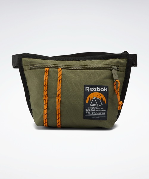 Reebok（リーボック）の「クラシックス キャンピング シティバッグ / Classics Camping City Bag（ショルダーバッグ・メンズ・ブラック/アーミー・FREE）」の10枚目の写真
