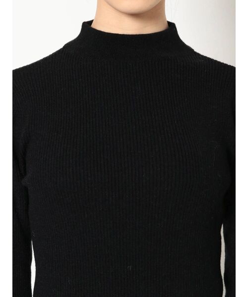 GYDA（ジェイダ）の「ボトルネックリブニット TOPS（ニット/セーター・レディース・ブラック/ベージュ/オフホワイト・FREE）」の15枚目の写真