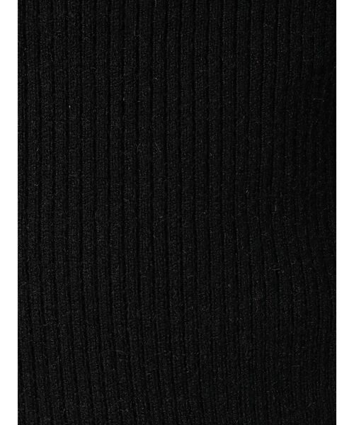 GYDA（ジェイダ）の「ボトルネックリブニット TOPS（ニット/セーター・レディース・ブラック/ベージュ/オフホワイト・FREE）」の6枚目の写真