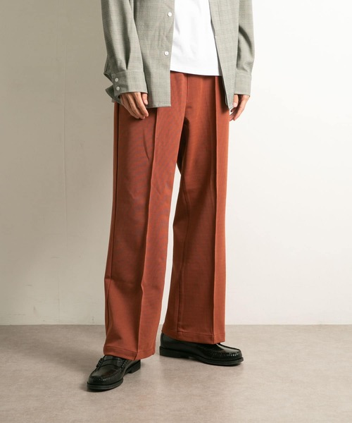 URBAN RESEARCH（アーバンリサーチ）の「URBAN RESEARCH iD　SEMI FLARE JERSEY PANTS（その他パンツ・メンズ・ブラック/ブルー系その他/バーガンディー/ブラウン/グリーン・MEDIUM/LARGE）」の12枚目の写真