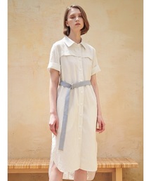 ACUD | 【ACUD 】リネンストライプシャツワンピース / Linen Stripe Shirt One-Piece(シャツワンピース)