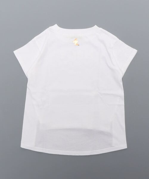 COMECHATTO&CLOSET（カムチャットアンドクロゼット）の「MELT FOREVER ボクシーTシャツ（Tシャツ/カットソー・キッズ・ホワイト・90）」の2枚目の写真