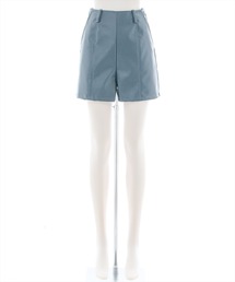 【WEB限定】フェイクレザーショートパンツ
