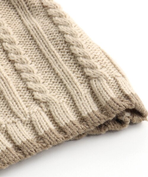 BREEZE（ブリーズ）の「うさみみニットカーディガン＿ウォッシャブル（カーディガン/ボレロ・キッズ・ベージュ/アイボリー・80/70）」の9枚目の写真