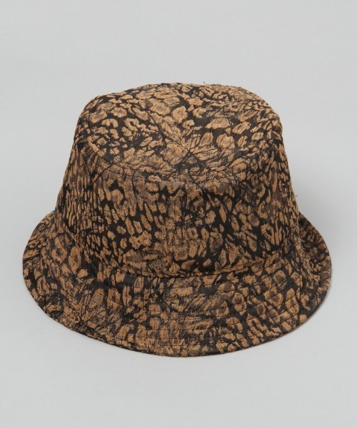 JEANASIS(ジーナシス)の「アソートジャガードバケハ/219532(ハット・レディース・ホワイト系その他/ブラウン系その他・FREE)」の1枚目の写真