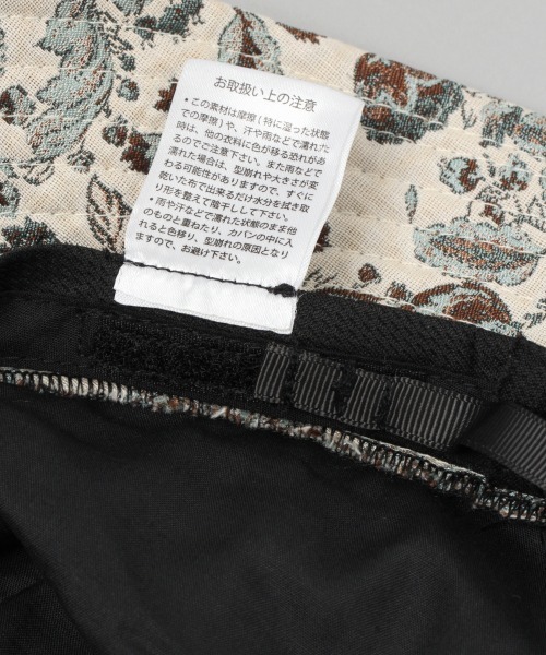 JEANASIS(ジーナシス)の「アソートジャガードバケハ/219532(ハット・レディース・ホワイト系その他/ブラウン系その他・FREE)」の6枚目の写真