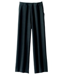 ストレッチ素材美脚ワイドパンツ 股下53cm