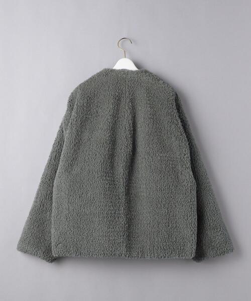 HYKE（ハイク）の「＜HYKE（ハイク）＞FAUX SHEARLING ショートコート