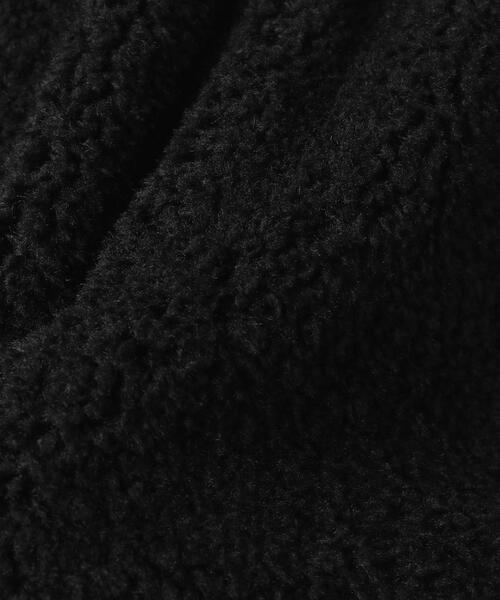 HYKE(ハイク)の「<HYKE(ハイク)>FAUX SHEARLING ショートコート ■■■(その他アウター・レディース・ブラック/オリーブ・1/2)」の4枚目の写真