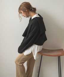 rectangle | セーラーカラーニット(ニット/セーター)