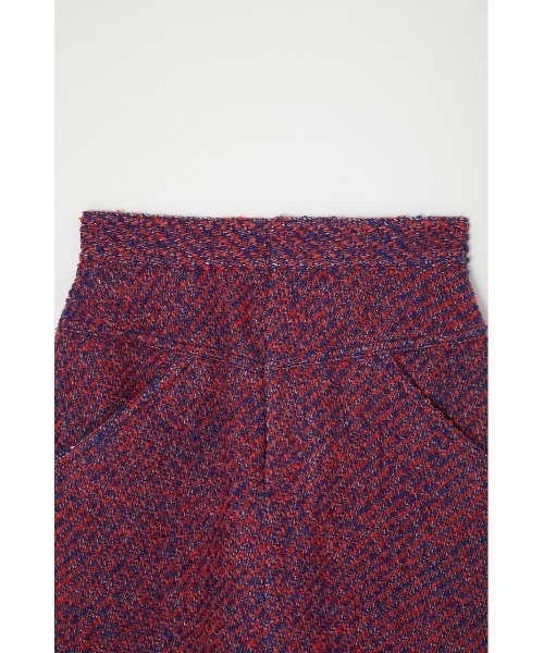 MOUSSY（マウジー）の「TWEED MINI スカート（スカート・レディース・ブラック/ブラウン/レッド・0/2/1）」の12枚目の写真