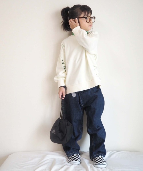 CIAOPANIC TYPY（チャオパニックティピー）の「【KIDS】ダメージスウェットプルオーバー（スウェット・キッズ・ブラック/ホワイト/レッド・SMALL/X-LARGE/LARGE/MEDIUM/XX-LARGE）」の19枚目の写真