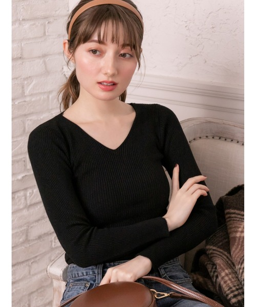 fifth（フィフス）の「フェイクレザーカチューシャ（その他ヘアアクセサリー・レディース・ブラック/キャメル・FREE）」の7枚目の写真