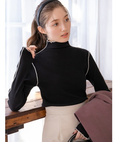 fifth（フィフス）の「フェイクレザーカチューシャ（その他ヘアアクセサリー・レディース・ブラック/キャメル・FREE）」の9枚目の写真