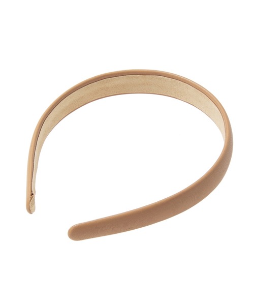 fifth（フィフス）の「フェイクレザーカチューシャ（その他ヘアアクセサリー・レディース・ブラック/キャメル・FREE）」の11枚目の写真