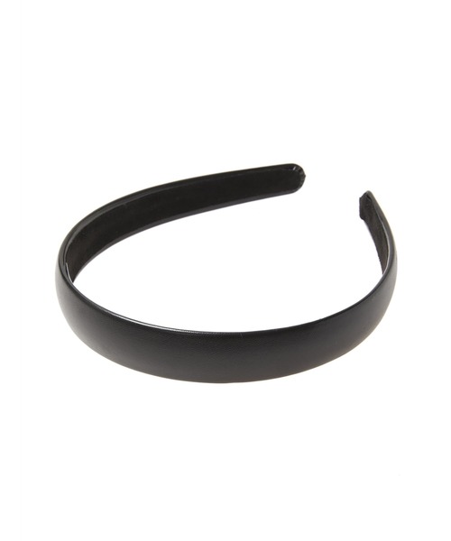 fifth（フィフス）の「フェイクレザーカチューシャ（その他ヘアアクセサリー・レディース・ブラック/キャメル・FREE）」の4枚目の写真