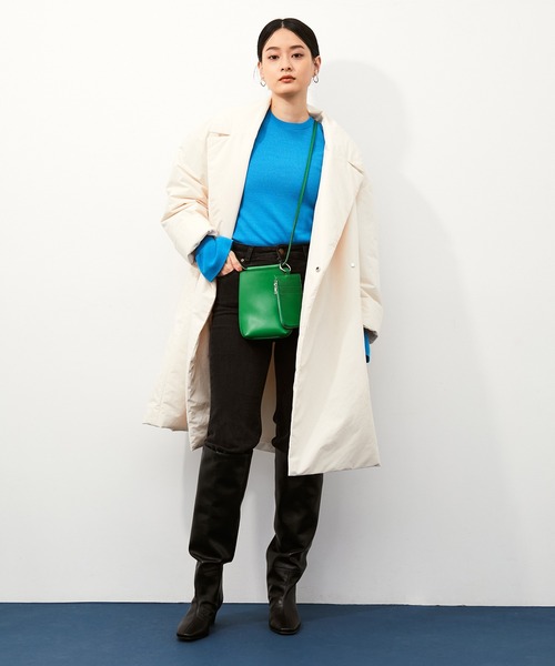 ADAM ET ROPE'(アダムエロペ)の「フラグメントケース付きスマホショルダー(ショルダーバッグ・レディース・ブラック/ベージュ/グリーン/ラベンダー・FREE)」の10枚目の写真