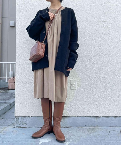 URBAN RESEARCH DOORS（アーバンリサーチドアーズ）の「ハミルトンウールニットカーディガン（カーディガン/ボレロ・メンズ・モカ/ブラック・40/38）」の14枚目の写真