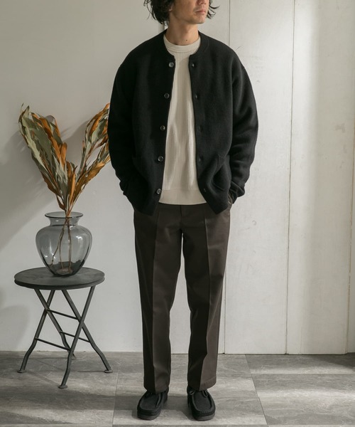 URBAN RESEARCH DOORS（アーバンリサーチドアーズ）の「ハミルトンウールニットカーディガン（カーディガン/ボレロ・メンズ・モカ/ブラック・40/38）」の18枚目の写真