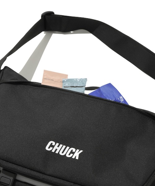 CHUCK(チャック)の「【UNISEX】CHUCK/Messenger Bag(ショルダーバッグ・レディース・ブラック・FREE)」の18枚目の写真