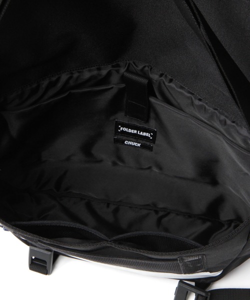 CHUCK(チャック)の「【UNISEX】CHUCK/Messenger Bag(ショルダーバッグ・レディース・ブラック・FREE)」の3枚目の写真