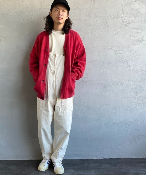 TIMELY WARNING（タイムリーワーニング）の「【WEB限定】[TIMELY WARNING/タイムリーワーニング] ワッペン刺繍 レタードニットカーディガン（カーディガン/ボレロ・レディース・レッド/イエロー/ブルー・M/L）」の21枚目の写真
