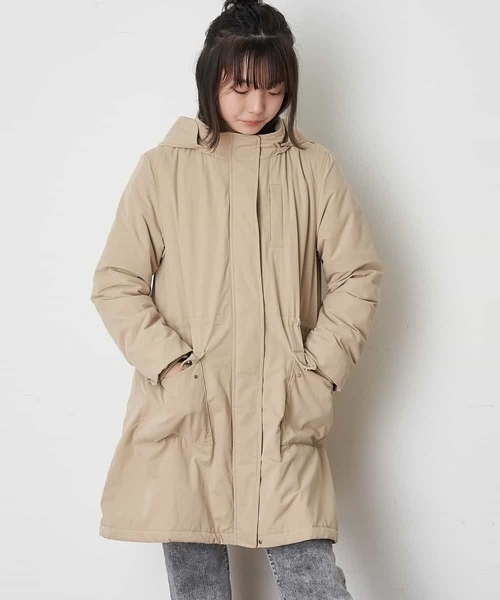 a.v.v（アーヴェヴェ）の「[140-150]【洗濯機で洗える】裏ボアロング