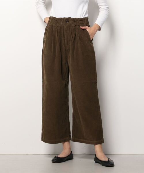 D.M.G.（ドミンゴ）の「D.M.G / ディーエムジー　ストンイージーパンツ（その他パンツ・レディース・ブラウン/ナチュラル/ライトブルー・MEDIUM）」の2枚目の写真