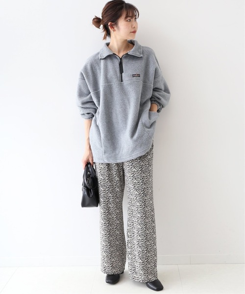 SLOBE IENA（スローブイエナ）の「パターンイージーパンツ【ウエストゴム/手洗い可能】◆（その他パンツ・レディース・ホワイト/ベージュ/グレー・FREE）」の5枚目の写真