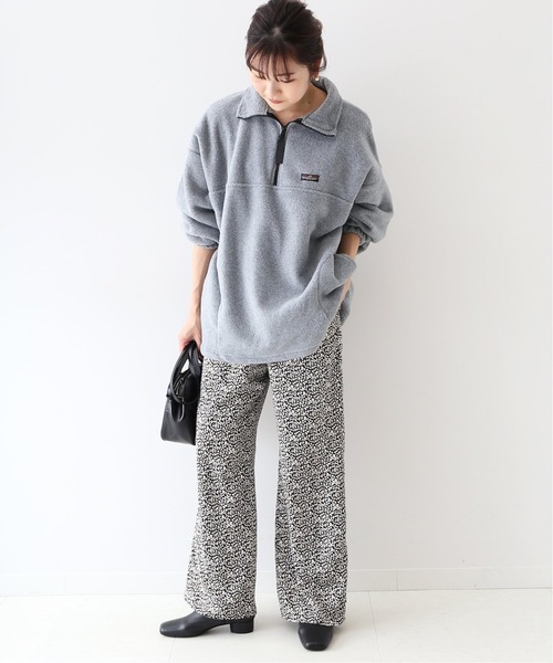 SLOBE IENA（スローブイエナ）の「パターンイージーパンツ【ウエストゴム/手洗い可能】◆（その他パンツ・レディース・ホワイト/ベージュ/グレー・FREE）」の6枚目の写真