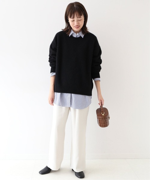 SLOBE IENA（スローブイエナ）の「パターンイージーパンツ【ウエストゴム/手洗い可能】◆（その他パンツ・レディース・ホワイト/ベージュ/グレー・FREE）」の11枚目の写真