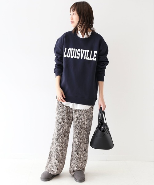 SLOBE IENA（スローブイエナ）の「パターンイージーパンツ【ウエストゴム/手洗い可能】◆（その他パンツ・レディース・ホワイト/ベージュ/グレー・FREE）」の18枚目の写真