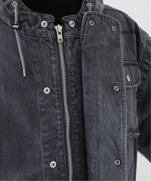 最終値下c.e cavempt Blackdenim zip parka22ss C.E（シーイー）の「【C.E / シーイー】BLACK DENIM ZIP PARKA