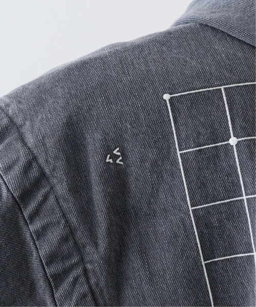 C.E(シーイー)の「【C.E / シーイー】BLACK DENIM ZIP PARKA(ブルゾン・メンズ・チャコールグレー・MEDIUM)」の18枚目の写真