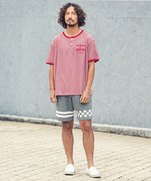 MARBLES(マーブルズ)の「mt7550-VNTG RINGER TEE Tシャツ(Tシャツ/カットソー・メンズ・レッド/ブラック/ブルー・L/S/M/XL)」の12枚目の写真