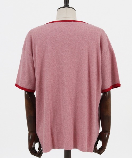 MARBLES(マーブルズ)の「mt7550-VNTG RINGER TEE Tシャツ(Tシャツ/カットソー・メンズ・レッド/ブラック/ブルー・L/S/M/XL)」の19枚目の写真