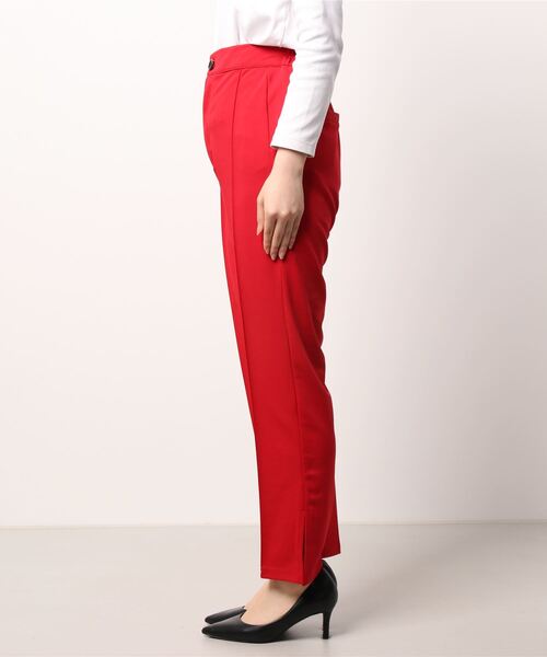 JUMELLE(ジュメロ)の「サイドスリットカラーパンツ(その他パンツ・レディース・ベージュ/レッド/グリーン・SMALL/MEDIUM)」の4枚目の写真