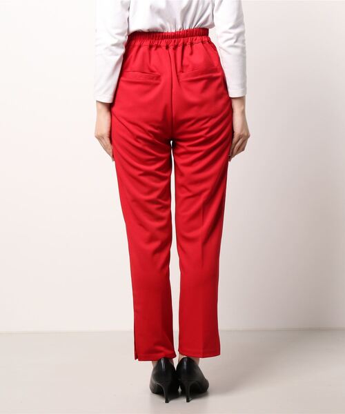 JUMELLE(ジュメロ)の「サイドスリットカラーパンツ(その他パンツ・レディース・ベージュ/レッド/グリーン・SMALL/MEDIUM)」の5枚目の写真