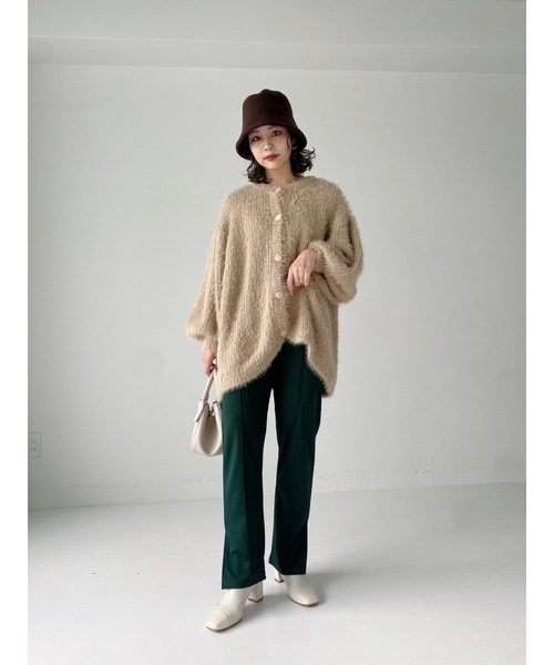 JUMELLE(ジュメロ)の「サイドスリットカラーパンツ(その他パンツ・レディース・ベージュ/レッド/グリーン・SMALL/MEDIUM)」の19枚目の写真